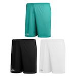 Kit Calção Penalty X Plus Size - 3 Unidades - Masculino BRANCO/VERDE