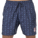 Bermuda Topper Casual Print - Masculina AZUL ESC/AZUL