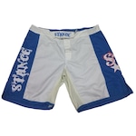 Bermuda Stance MMA Warrior - Masculino BRANCO/AZUL