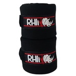 Bandagem Elástica Rhino Pro - 3 Metros PRETO/VERMELHO