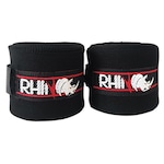 Bandagem Elástica Rhino Pro - 5 Metros PRETO/VERMELHO