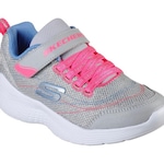 Tênis Skechers Snap Prints - Infantil CINZA