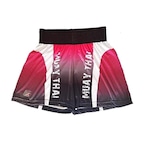 Calção Kanxa Muay Thai Campli - Feminino PRETO/ROSA