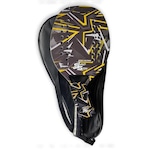 Raquete de Beach Tennis Sland Spin Carbono 3K High Voltage + Raqueteira Amarelo/Preto