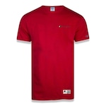 Camiseta Champion Malhão Mini Script Embroidery - Masculina VERMELHO