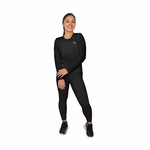 Camiseta Muvin Manga Longa Dry Basic - Feminina PRETO