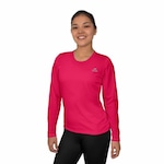 Camiseta Muvin Manga Longa Dry Basic - Feminina ROSA