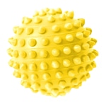 Bola Gold Sports Exercitadora Fisioterapia - 10cm AMARELO