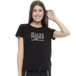 Camiseta Run More Egyptian - Feminina PRETO/ROSA