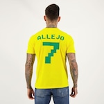 Camisa Futfanatics Brasil 7 Allejo - Masculina AMARELO