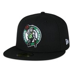 Boné Aba Reta New Era Boston Celtics 5950 NBA - Fechado - Adulto PRETO