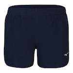 Short Mizuno Basic Run 3 - Masculino Azul Escuro/Prata