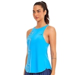 Camiseta Regata Alto Giro Skin Fit TN - Feminina AZUL