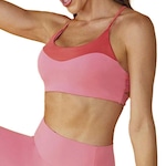 Top Fitness com Bojo Alto Giro Emana - Adulto ROSA