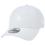 Boné Aba Curva New Era 9Forty MLB New York Yankees Mini Logo - Snapback - Adulto BEGE