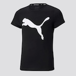 Camiseta Puma Ative G - Infantil PRETO