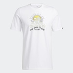 Camiseta adidas Aworld Run - Masculina BRANCO