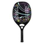 Raquete de Beach Tennis Atrio ES418 Carbon PRETO