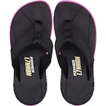 Chinelo Kenner L7Nnon Rakka Salto - Masculina PRETO/ROSA