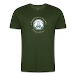 Camiseta New Era Milwaukee Bucks Core - Masculina VERDE