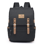 Mochila Polo One Reforçada Notebook Escolar Trabalho PRETO