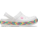 Sandália Crocs Crocband Gem Band Clog - Infantil BRANCO