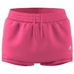 Shorts adidas 2 Em 1 Skort - Feminino ROSA/CINZA