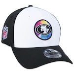 Boné Aba Curva New Era 39Thirty San Francisco 49Ers Crucial Catch 2022 - Stretch Fit - Masculino PRETO