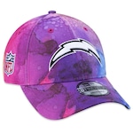 Boné Aba Curva New Era 9Twenty Los Angeles Chargers Crucial Catch 2022 - Strapback - Adulto BRANCO