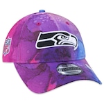 Boné Aba Curva New Era 9Twenty Seattle Seahawks Crucial Catch 2022 - Strapback - Adulto BRANCO