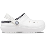 Sandália Crocs Classic Lined K - Infantil BRANCO