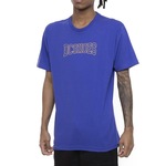 Camiseta DC Shoes Outline Uni SM23 - Masculina AZUL