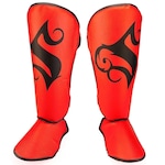 Caneleira Spank Muay Thai Kickboxing VERMELHO