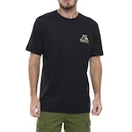 Camiseta Quiksilver Tribal Fuzz - Masculina PRETO