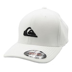 Boné Aba Curva Quiksilver Emb Black 3D - Fechado - Adulto BRANCO