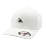 Boné Aba Curva Quiksilver Plate Metalic - Snapback - Adulto BRANCO