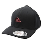 Boné Aba Curva Quiksilver Plate Out Color - Snapback - Adulto PRETO