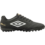 Chuteira Society Umbro Neo Striker - Adulto PRETO/OURO