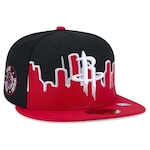 Boné Aba Reta New Era 59Fifty Houston Rockets Tip-Off - Fechado - Adulto PRETO