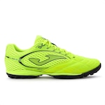 Chuteira Society Joma Liga 5 - Adulto Verde Cla/Amarelo