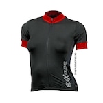 Camisa de Ciclismo NC Extreme Bike - Feminina PRETO/VERMELHO