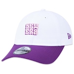 Boné Aba Curva New Era 9Twenty Nature - Strapback - Adulto BRANCO