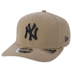 Boné Aba Curva New Era 9FIFTY Stretch MLB New York Yankees - Snapback - Adulto CAQUI