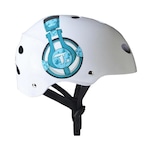 Capacete Traxart Helmet Dm-208 - Adulto BRANCO/AZUL