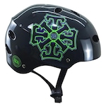 Capacete Traxart Helmet Dz-028 - Adulto PRETO/VERDE