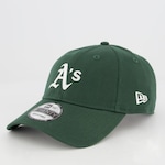 Boné Aba Curva New Era MLB Oakland Athletics 920 - Strapback VERDE