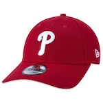 Boné Aba Curva New Era 9Forty Mlb Philadelphia Phillies - Snapback - Adulto VERMELHO