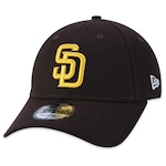 Boné Aba Curva New Era 9Forty Mlb San Diego Padres - Snapback - Adulto MARROM