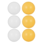 Bolas de Tênis de Mesa Blister Gold Sports - 6 Bolas BRANCO/LARANJA