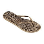 Chinelo Havaianas Slim Animals - Adulto BEGE